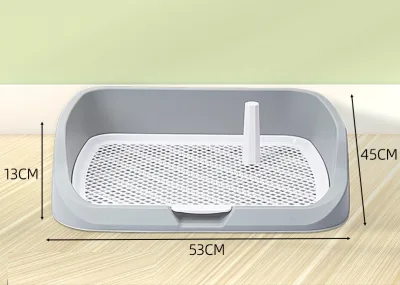 [FREESHIP] Khay vệ sinh cho chó size LỚN 25KG- Khay hướng dẫn cún đi vệ sinh TẶNG KÈM CỘT