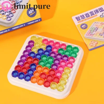 LIMIT PURE Slide Puzzle Board Phân tích hình trò chơi Vui nhộn Trẻ em Bé gái Bé trai