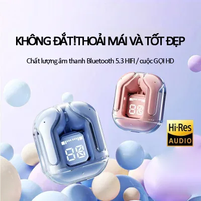 Tai Nghe Trong Không dây Bluetooth 5.3 Chống Thấm Có mic Dùng cho Apple và Android