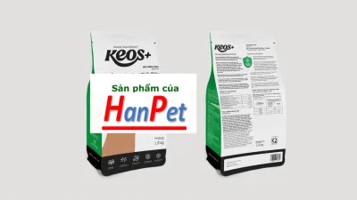 THỨC ĂN KHÔ CHO MÈO KEOS GÓI 1,5KG TIẾT NIỆU CHỐNG SỎI THẬN - CHỐNG BÚI LÔNG- HẢI SẢN