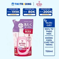 Nước giặt thảo mộc cho bé Arau Baby - Túi 720ml