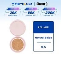 Phấn nước trang điểm dưỡng da GLAMRR Q LONG WEAR DD CUSHION by Gilaa (1 lõi x 13g)