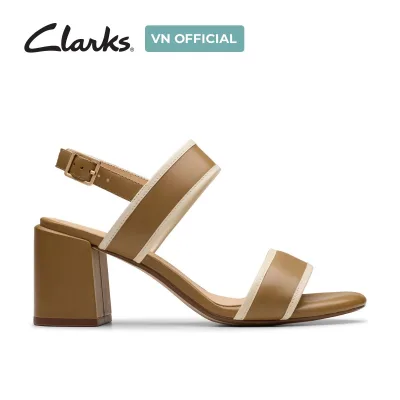 Clarks Women's Leather 7cm High Heel Sandals - Ezoria Sling