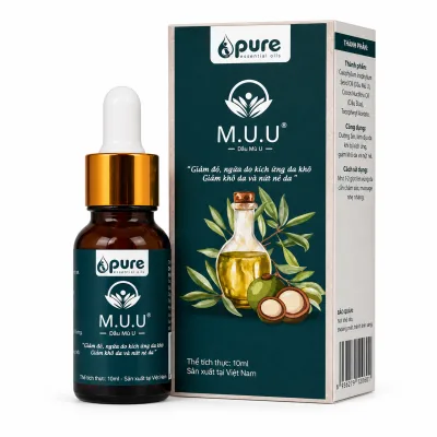 M.U.U Castor Oil - Skin Care, Reduces Burns, Reduces Itching, Reduces Diaper Rash - 30Ml/50Ml