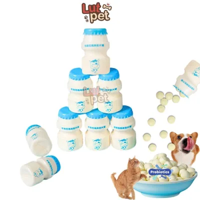 Sữa chua cho chó mèo bổ sung men vi sinh, sữa chua viên cô đặc cho thú cưng, hamster, thỏ - lutpet