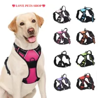 Đai yếm ngực cho Chó có đệm phản quang cao cấp - Love Pets Shop