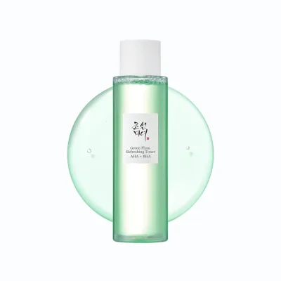 Beauty of Joseon Green Plum AHA BHA Toner Tinh chất dưỡng ẩm làm mới da mặt Tẩy tế bào chết nhẹ Axit Salicylic cho mọi loại da, Chăm sóc da Hàn Quốc cho nam nữ 150ml 5.27 fl.oz