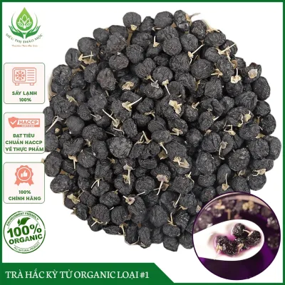 ✅[HÀNG LOẠI 1] Hắc Kỷ Tử (Kỳ Tử Đen) Tây Tạng Sấy Khô Quả To Sáng Mắt Đẹp Da Chống Lão Hóa