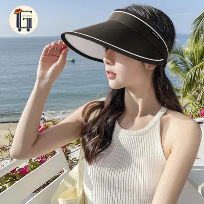 Mũ vành rộng chống nắng,mũ chống nắng,mũ chống nắng nữ/nam,Chống tia cực tím,thon gọn mặt,có thể gập lại