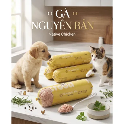 Gà nguyên bản (800gr) - Thức ăn chó mèo - Thức ăn Thú Cưng - PetFood