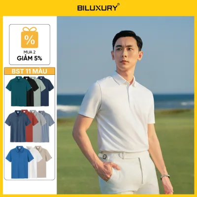 Áo Polo Nam "Aircool Polo" Biluxury 8APCB428 Form dáng thể thao thoáng mát