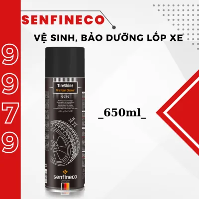 Chai Vệ Sinh Và Bảo Dưỡng Lốp Xe Tire Schine Tire Foam Cleaner Của Đức Dung Tích 650ml -Hàng Chính Hãng