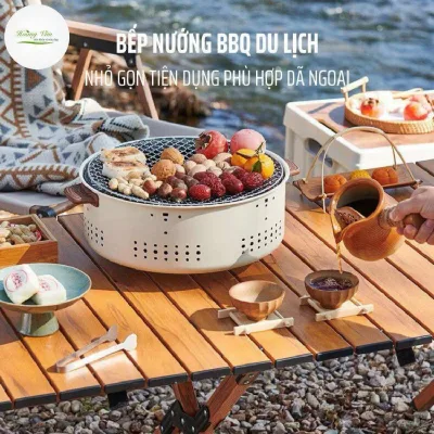 Sku263- Smokeless Charcoal Grill with Water Trough 35.5cm – Convenient Bbq Grilling