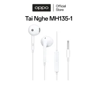 Tai nghe có dây 3.5mm OPPO MH135, có mic đàm thoại, dây dài 1m2 - Chỉ tương thích với sản phẩm OPPO
