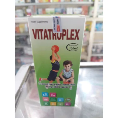 Siro Vitatroplex Bổ Sung Vitamin và Khoáng Chất Cho Trẻ Em 120ml, 100ml