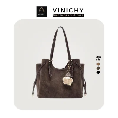 Túi xách nữ đeo vai VINICHY, tote dung tích lớn size 30cm HA856