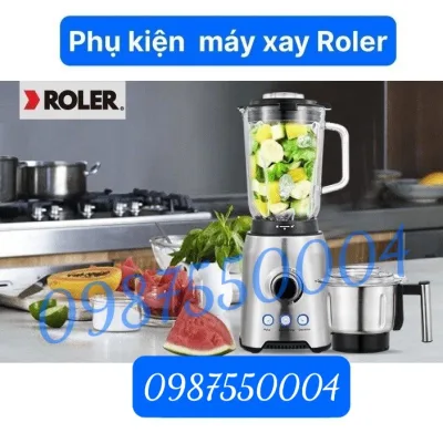 CỐI , LY THỦY TINH MÁY XAY SINH TỐ ROLER RB4108