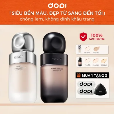 DOPI Kem Nền Không Bị Lem Và Lâu Trôi 35ml. Lâu Trôi, Kiểm Soát Dầu Và Chống Nước Trong 24 Giờ