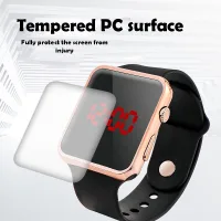 Tai Nghe Thể Thao Không Dây Silicone Unisex LED Kỹ Thuật Số Đồng Hồ Điện Thoại Thông Minh Cho Nam