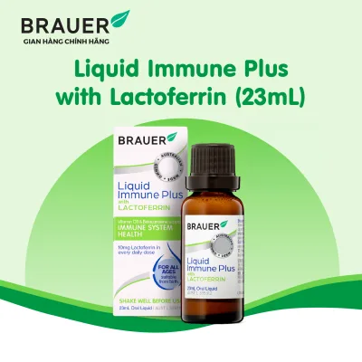 Brauer Lactoferrin Syrup - Supports Increased Resistance from Colostrum (23ml)