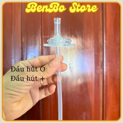 Ống hút thẳng/ Ống tập hút quả tạ cho bình sữa cổ rộng Moy Grosmimi, Pi, Jubon, cho bé từ 6 tháng