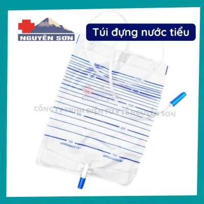 Túi đựng nước tiểu y tế dọc dung tích 2000ml - thiết bị y tế Nguyễn Sơn