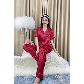 Bộ ngủ pijama lụa gấm cao cấp