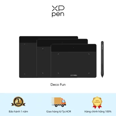 XPPen Deco Fun XS / S / L Đồ họa nhộn Máy tính bảng vẽ kỹ thuật số Máy tính bảng 8192 cấp độ Nghiêng Giáo dục trực tuyến Hỗ trợ Android Mac Linux Windows Chrome