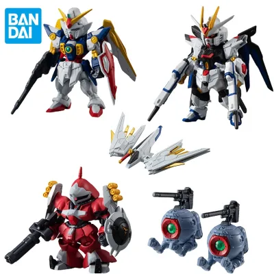 BANDAI FW GUNDAM CONVERGE 25 Set 6pc Ball Twing Set Proud Defender Wing Gundam Action Figure Mobile Suit Assembly Model Toy bandai mô hình