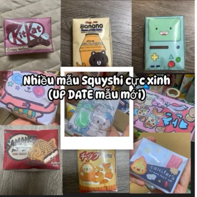 Nhiều mẫu Squyshi giấy cực xinh UPDOAD TẠI ĐÂY