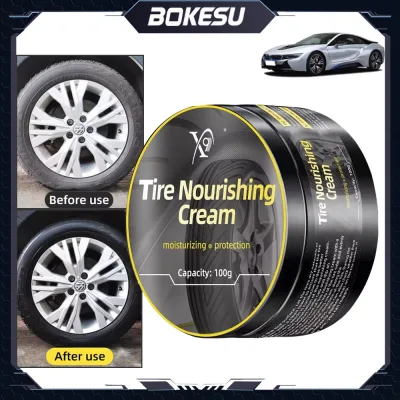 Kem dưỡng lốp xe 100g Kem chống bám bẩn Kem chống nắng Kem bảo dưỡng chống lão hóa Kem làm sạch vành xe cho chi tiết