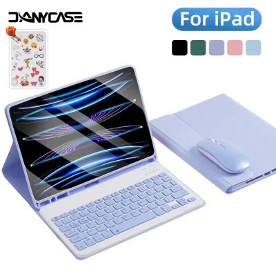 Ốp Bàn Phím Cho iPad Air 6th 11 M2 Air M4 13 2026 Gen 9 8 7 10.2 Gen 11 A16 Pro M4 M5 13 10th 10.9 Air2 / 1 / 5 / 6th 9.7 Air 4 / 5 10.9 Pro 11 12.9 Từ Tính Vỏ đựng bút chì