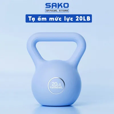 Tạ Bình Vôi,Tạ Ấm 20LB~ 9,1Kg Tạ Chuông Dụng CụTập Gym Tập Mông Đùi Gym Thể Dục Tại Nhà TOPBODY SAKOHN TAQAM01