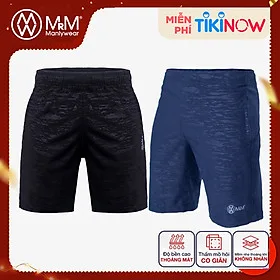 Combo 2 quần đùi nam, quần Short Gió nam thể thao Họa Tiết Rằn Ri trẻ trung năng động, thoáng mát co giãn 4 chiều MRM Manlywear
