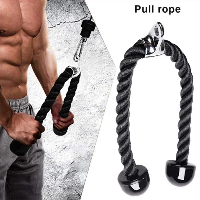 Dây Cáp Tricep Rope Bicep Dùng Tập GYM Đầy Đủ Các Nhóm Cơ Tay Sau, Tay Trước, Lưng Xô