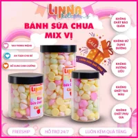 Bánh Ăn Dặm Cho Bé 6 Tháng Mix Vị Trái Cây Bổ Sung Vitamin Khoáng Chất Hũ 350/600ml-LINNA