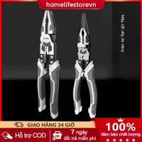 Kìm tuốt cắt uốn dây cáp kkvi đa chức năng tay cầm bằng cao su cho thợ điện Kìm tuốt dây 9 inch
