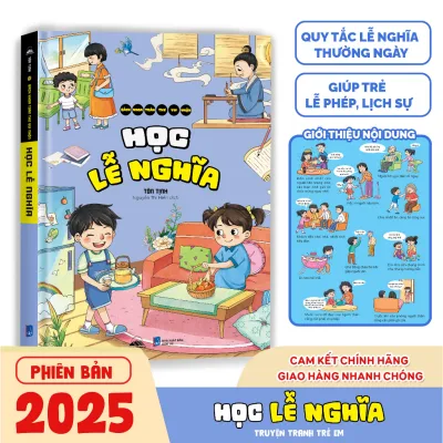 Sách - Bách Khoa Toàn Thư Vui Nhộn - Học Lễ Nghĩa - Tiên Phong Books