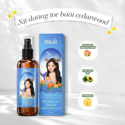 Bce120 - Green Peel Grapefruit Essential Oil Spray & Moc an Cedarwood Essential Oil Haircare 120ml Supports Hair Loss Reduction, Hair Growth Hair Care