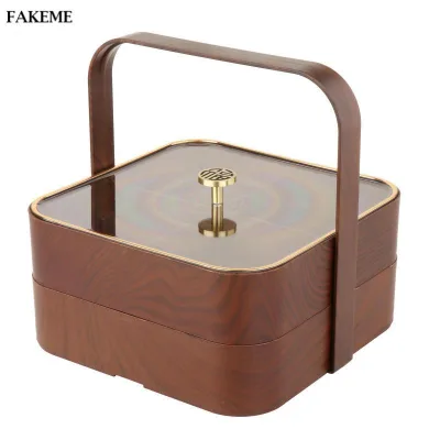FAKEME Trái Cây Khô Ăn Nhẹ Khay Kẹo Ăn Nhẹ Đĩa Cổ Điển Kẹo Và Đai Ốc Phục Vụ Đĩa Cho Bánh Kẹo Món Tráng Miệng Đồ Lặt Vặt Bàn Cà Phê