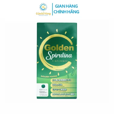 Tảo Xoắn Cửa Sổ Vàng Golden Spirulina - DR. CUONG