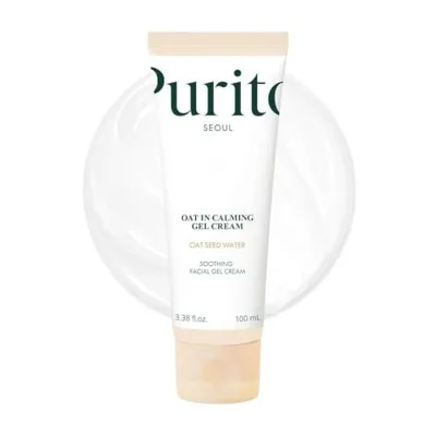 Kem chắn bùn PURITO Panthenol 10% | Kem dưỡng ẩm mặt để sửa chữa rào cản da | Mọi loại da, da nhạy cảm và dễ bị mụn | Không gây bệnh, thuần chay | Chăm sóc da Hàn Quốc, 100mL,