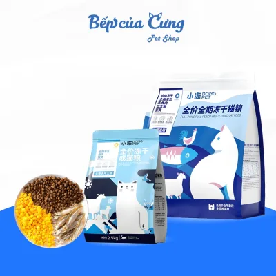 thức Ăn Hạt Mix Topping Cho Mèo DONGPET Xanh 5 Topping 5KG Thức Ăn Hạt Cho Mèo Kén Ăn - Bếp Của Cưng