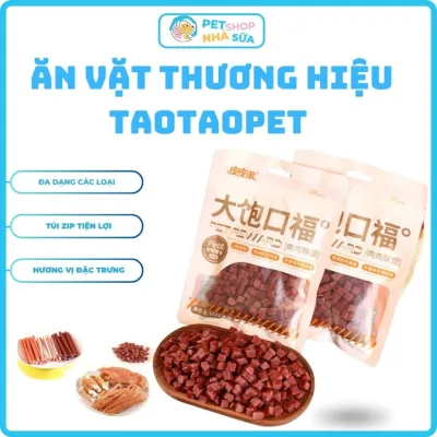 Ăn Vặt TAOTAOPETS NHÀ SỮA, ăn vặt cho thú cưng, thức ăn nhẹ tiện lợi cho thú cưng
