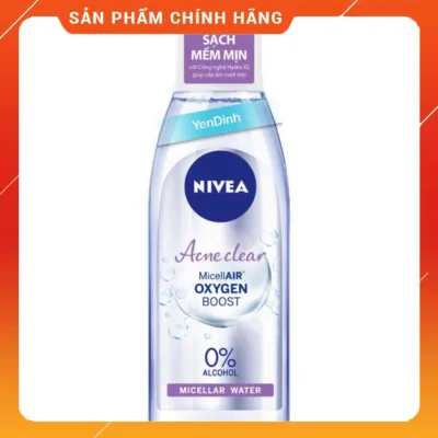 {Chính hãng} NƯỚC TẨY TRANG NIVEA CHĂM SÓC DA MỤN (125ML)