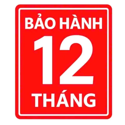 Thẻ bảo hành 12 tháng sản phẩm