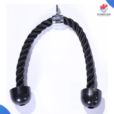 Dây thừng tập gym, triceps biceps rope tập lưng xô, dây thừng 2 đầu 1 đầu tập tay ULTIMATE GYM