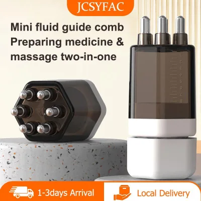 Da Đầu Applicator Lỏng Lược Xách Tay Mini Massage Lược Tinh Dầu Chất Lỏng Hướng Dẫn Massager Chống Rụng Tóc Chăm Sóc Da Đầu Công Cụ