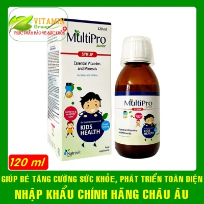 Multipro Junior Multivitamin Helps Children Develop Comprehensively | Genuine Imported from Europe