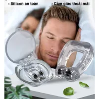 Thiết bị kẹp mũi Silicon hỗ trợ giảm ngủ ngáy - Giúp cải thiện giấc ngủ cả gia đình